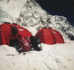 Hochlager am Cho Oyu