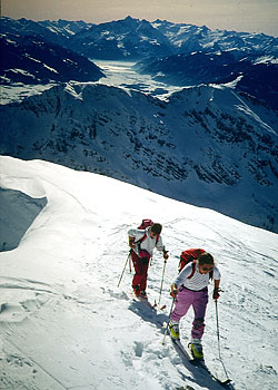 Aufstieg zum Seehorn.