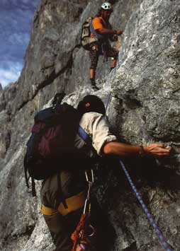 Gesichert von erfahrener Hand