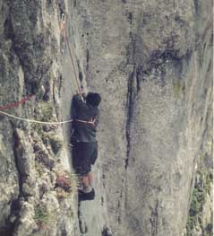 Mit Filzhut und Bollerschuhen in der Anfangszeit