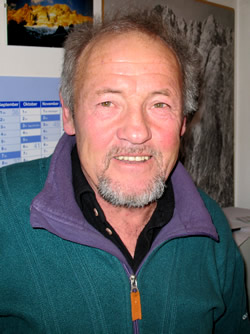Bergf&uuml;hrer Heinz Zembsch